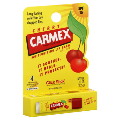 Cherry Carmex Moisturizing Lip Balm .15oz