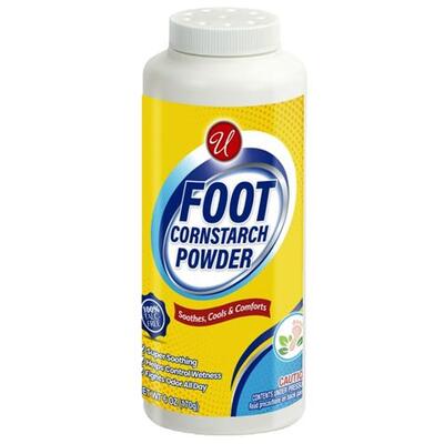 U Foot Cornstarch Powder 6oz