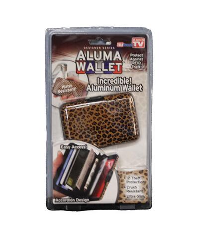 ASTV Aluma Wallet Leopard Print 1 count