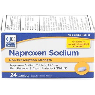 QC Naproxen Sodium 220mg