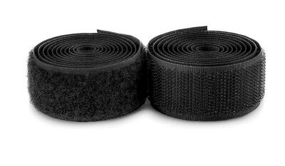 Singer Sew On Hook & Loop Velcro Black 3/4