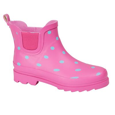 LJ&R Borrowdale Pink Rubber Boots Size 4-8 1 pair