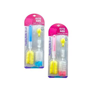 Cutie Baby Bottle Cleaning Brush 2 pieces