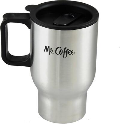 Mr. Coffee Expressway Stainless Steel Travel Mug 13.5oz