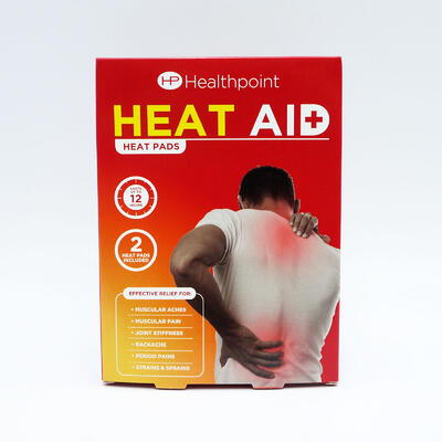 Heat Aid Heat Pads 2pk