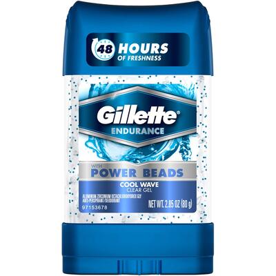 Gillette Clear Gel Antiperspirant Deodorant Cool Wave 2.85oz