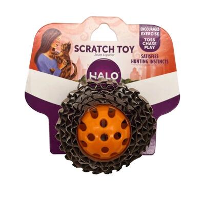 Halo Scratch Ring Cat Toys Assorted 1 count