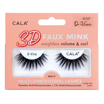 Cala 3D Faux Mink Lashes D-Vine