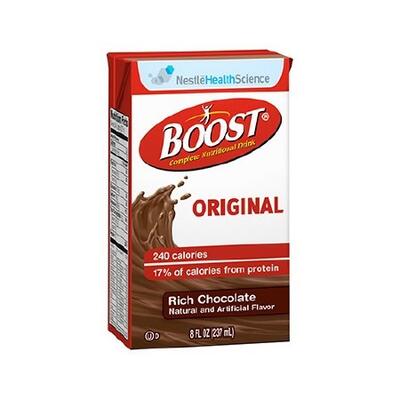 Boost Original Chocolate  Oral Supplement Boost Rich Chocolate 8 oz