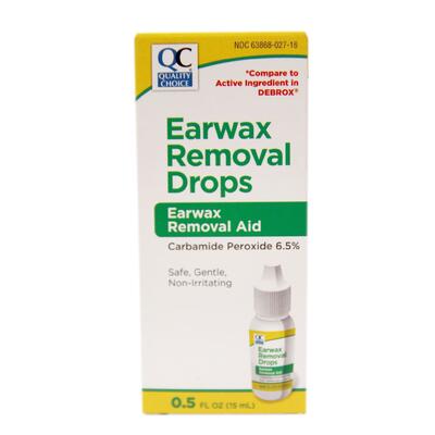 Quality Choice Earwax Removal Drops 0.5oz