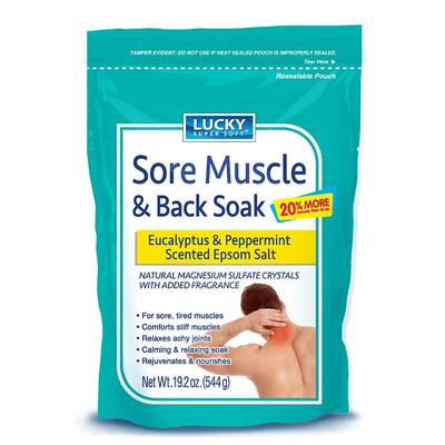 Lucky Super Soft Sore Muscle & Back Soak 19.2 oz