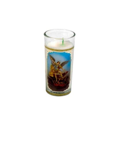 Candle 5.5 Religious Comet Glass