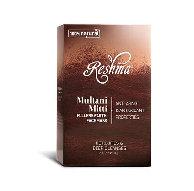 Reshma Multani Mitti Fullers Earth Face Mask 2.12oz