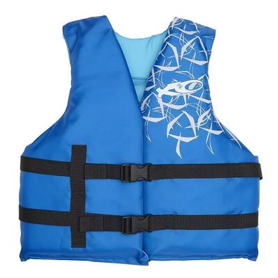 Youth Adjustable Life Vest Blue 50-90Lbs