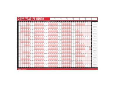 Calendar R&B Full Year Wallplanner