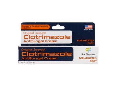 DRS Clotrimazole Antifungal Cream Original Strength 1oz