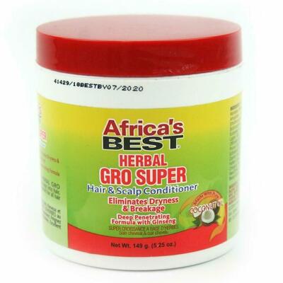 Africa's Best Herbal Gro Super Hair & Scalp Consitioner 5.25oz