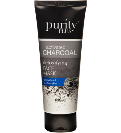 Purity Plus Activated Charcoal Detoxifying Face Mask 100ml