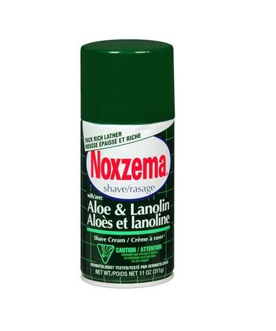 NOXZEMA SHAVE CREAM ALOE & LAN