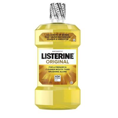 Listerine Antiseptic Oral Care Mouthwash Original 1.5l