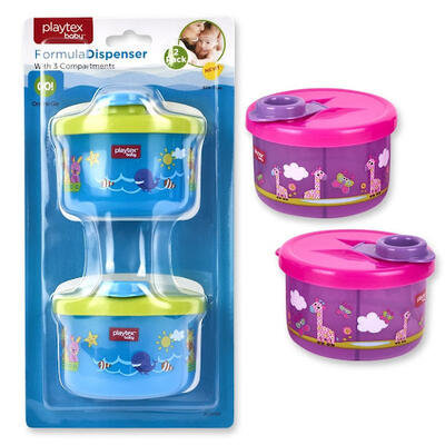 Playtex Baby Formula Dispenser 3 Compartments