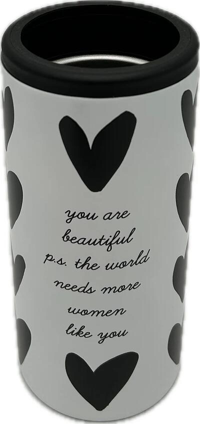 Beautiful Stainless Steel Slim Can Cooler