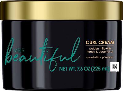 MBIB Curl Cream Golden Milk Honey And Coconut Oil 7.6oz