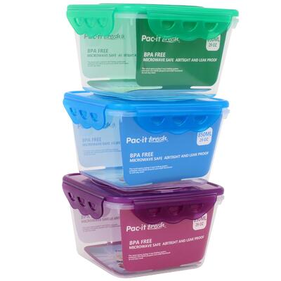 Square Plactic Container 29oz