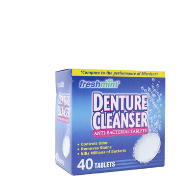 Freshmint Denture Cleanser Tablets 24ct