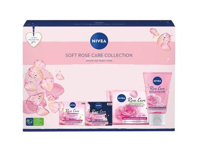 Nivea Soft Rose Care Set 4 pieces