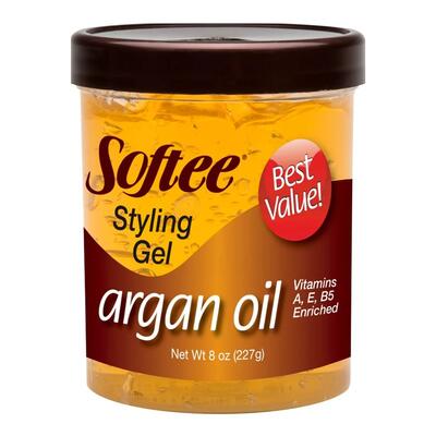 Softee Argan Oil Styling Gel 8oz