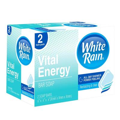 White Rain Vital Energy Bar Soap 4oz