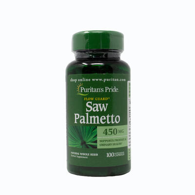 Pack of Puritan's Pride Saw Palmetto 100 Capsules