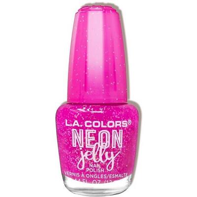 L.A Colors Neon Jelly Polish Glamingo 13ml