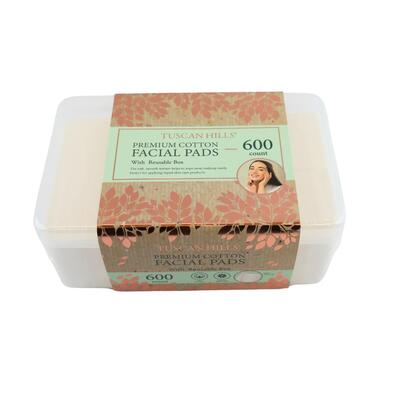 Facial Cotton Pads 600ct