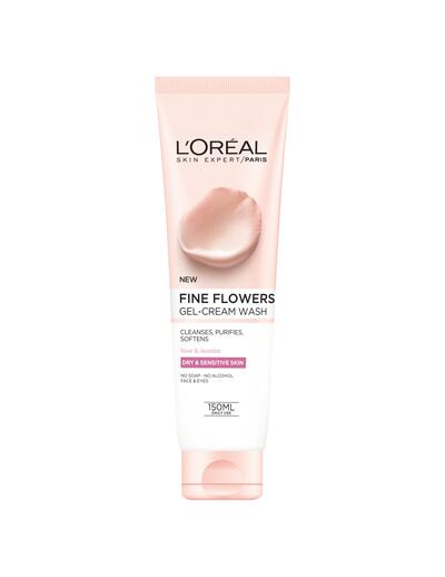 L' Oreal Fine Flowers Gel Cream Wash Rose & Jasmine 150ml