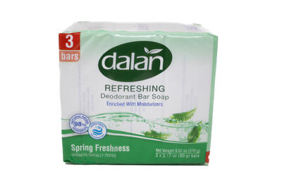 Dalan Refreshing  Spring Freshness Bar Soap 3 x 3.17oz