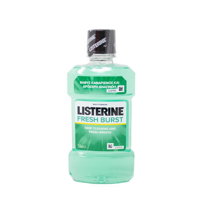 Listerine Fresh Burst Mouthwash 250ml