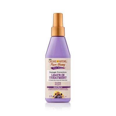 Creme Of Nature Pure Honey Leave In Treatment Hair Food 8oz