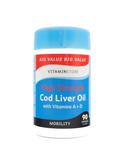 Vitamin Store High Strength Cod Liver Oil 90s