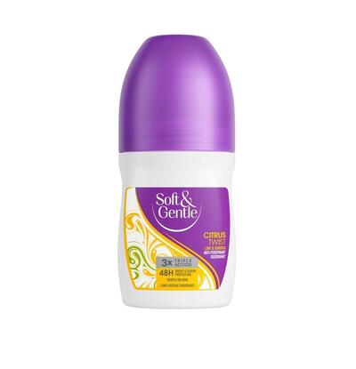 Soft & Gentle Roll On Citrus Twist 50ml