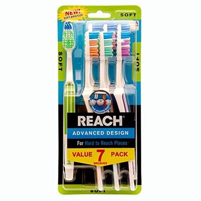 Reach Advanced Design Toothbrush Soft 4 pack