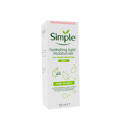 Simple Hydrating Light Moisturiser Light 125ml