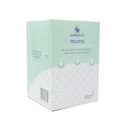 Cottontail Breast Pads 40ct