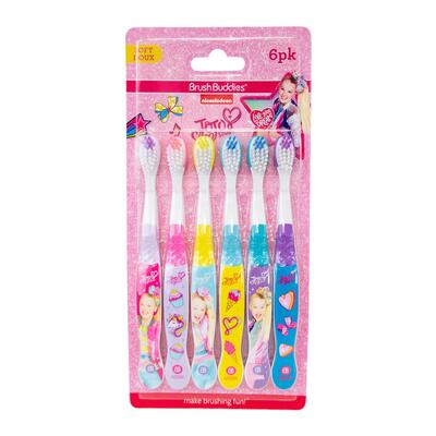 BrushBuddies Jojo Soft Toothbrush 6pk