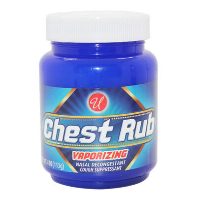 U Vaporizing Chest Rub 4oz