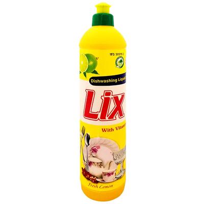 Lix Dishwashing Liquid Fresh Lemon 800ml