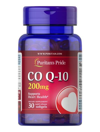 Puritan's Pride CO Q-10 200mg 30 Softgels