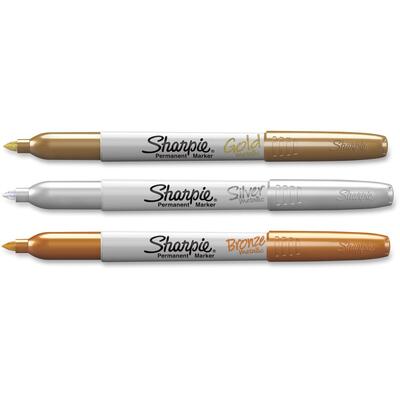 Sharpie Metallic Permanent Marker 3ct