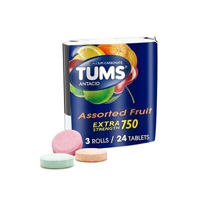 Tums Extra Strong Fruit 3pk 8's